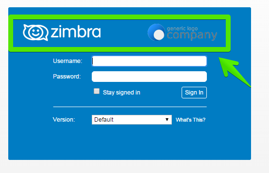 How to change the background image of Zimbra's Login page - Zimbra