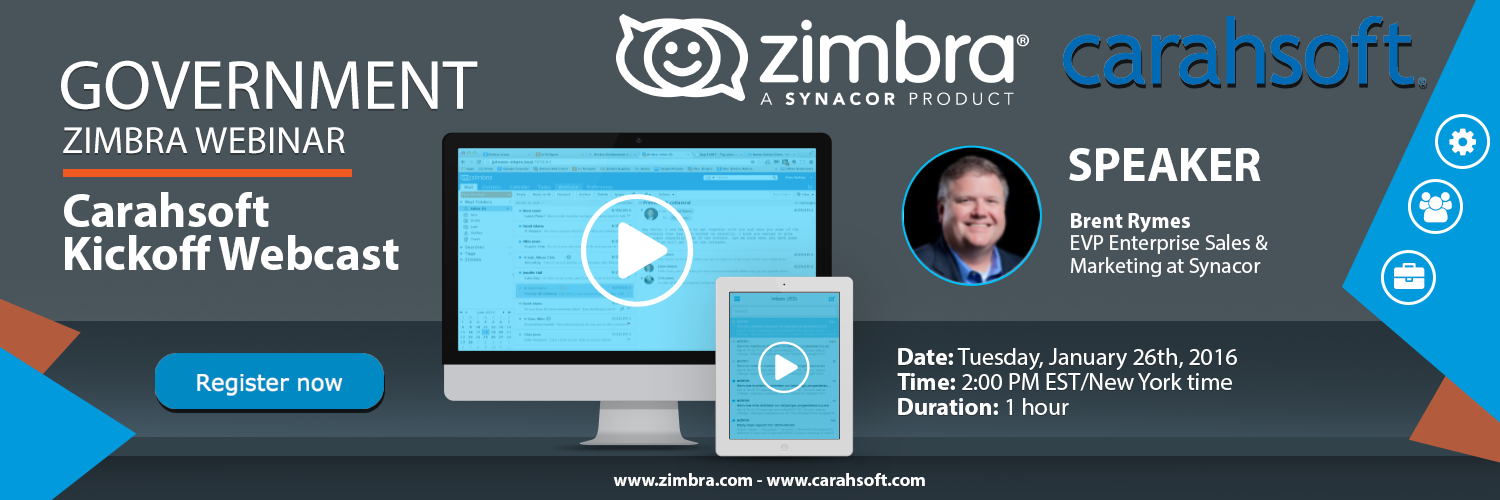 Carahsoft Zimbra Goverment