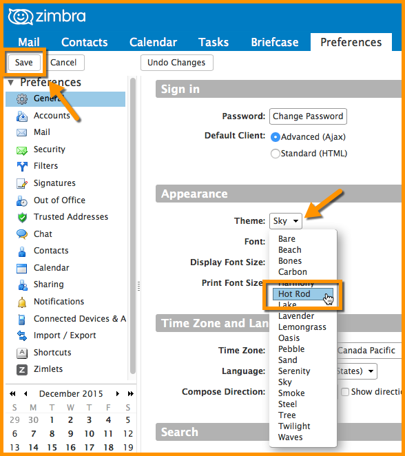 Did You Know? Change Your Zimbra Theme - Zimbra : Blog